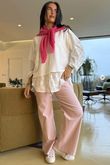 Luxury Wide Leg Magic Trouser Rosewater
